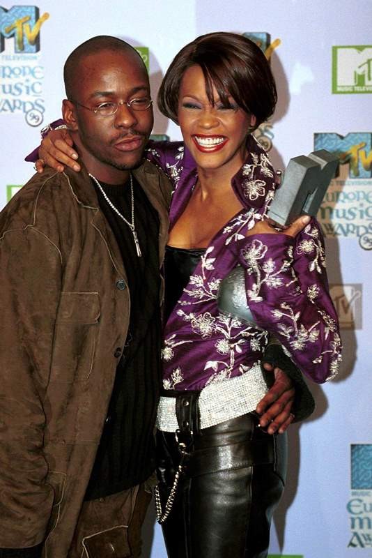 Whitney Houston a jej manžel Bobby Brown